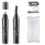 VGR Washable Nose Hair Trimmer Beard Facial Hair Trimer Eyebrow Electric Brow Nose Trimmer 2 In 1 Rechargeable V-613