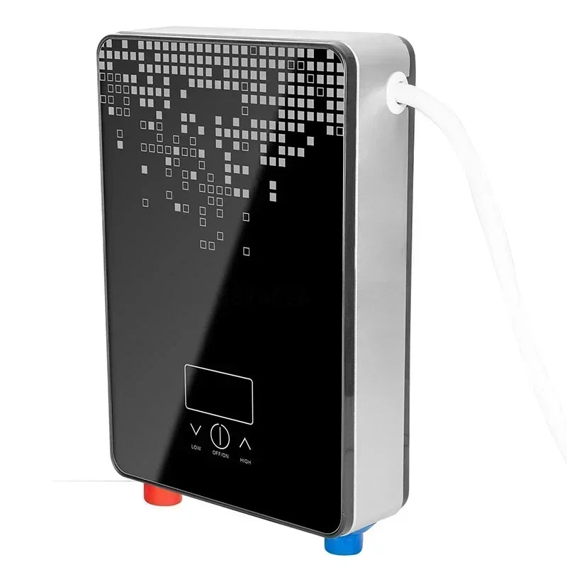 Электрический водонагреватель проточный бойлер для ванной комнаты 110 В 220 В проточный термостат для душа безопасный интеллектуальный автоматический