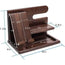 Multi-functional Wooden Telephone Extension Base Father's Gift Bedside Table Desktop Organizer Storage Rack Mobile Phone Holder