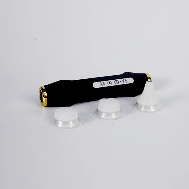 Обновленная ручка-капсула с пузырьками CO2 для оксигенации, дополнительная насадка для щетки, очищающая кожу лица, отбеливающая кожу, омолаживающая портативная косметическая установка