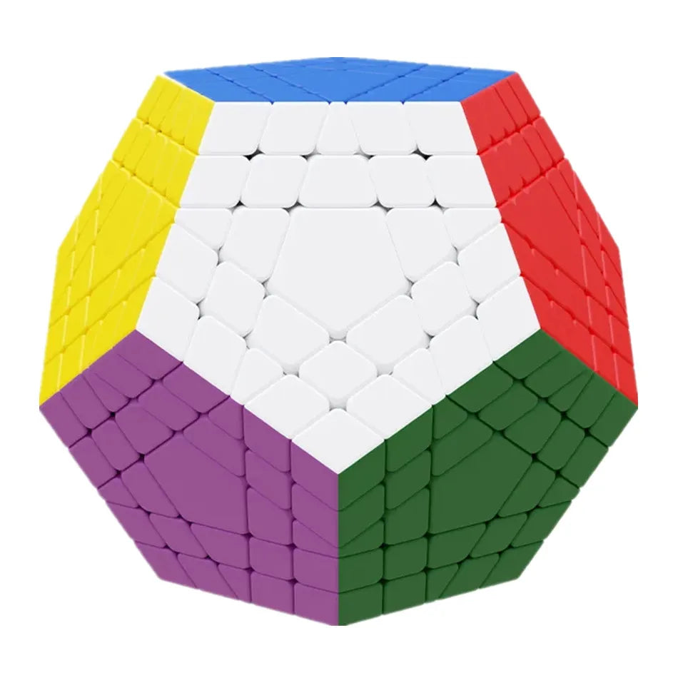 ShengShou 4x4 5x5 7x7 Dodecaedro Cubo Mágico Negro /Sin Pegatinas Profesional Velocidad Megaminx Rompecabezas Cubo Mágico Juguetes Regalos