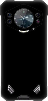 pour Coque Doogee S200, Coque arrière souple en TPU, Pare-chocs en silicone antichoc, Anti-empreintes digitales, Coque de protection intégrale pour Doogee S200 (6,72 pouces) (Noir)