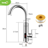 Grifo eléctrico saengQ Calentador de agua instantáneo Grifo caliente de cocina Calentador de grifo 220V Calentadores instantáneos