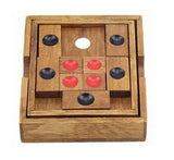 Wooden Board Puzzle Kids Educational Math Tangram Puzzles Game Toys for Adults Children