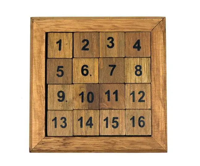 Wooden Board Puzzle Kids Educational Math Tangram Puzzles Game Toys for Adults Children