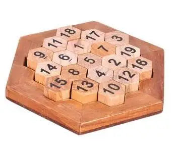 Wooden Board Puzzle Kids Educational Math Tangram Puzzles Game Toys for Adults Children