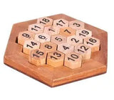 Wooden Board Puzzle Kids Educational Math Tangram Puzzles Game Toys for Adults Children