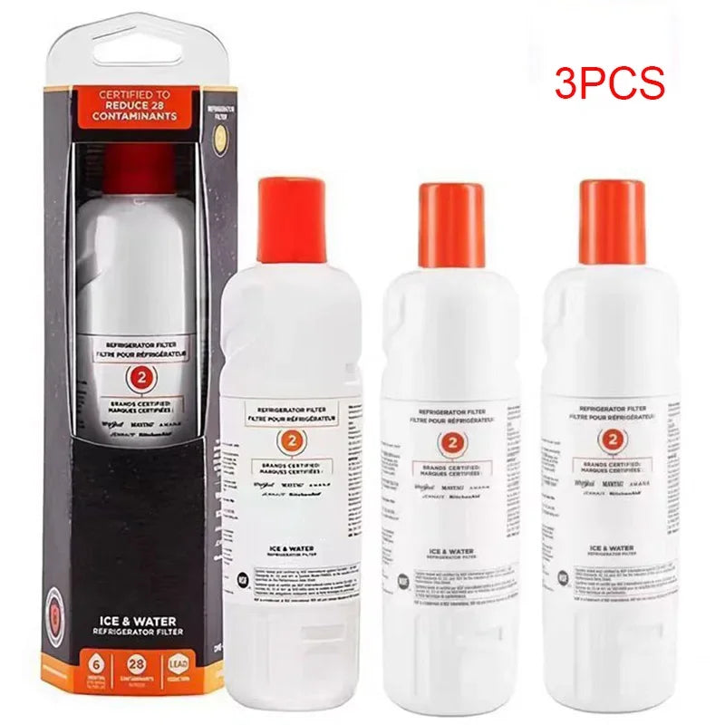 Everydrop EDR2RXD1 koelkastwater compatibele ijs- en waterfilter 2 element W10413645A WRF989SDAB