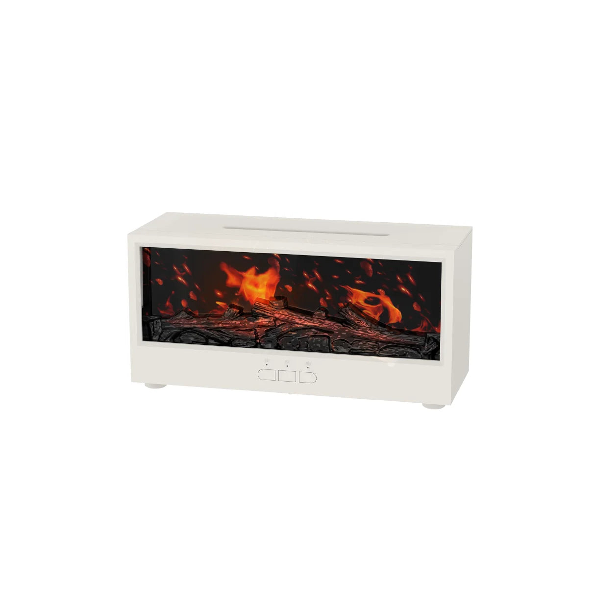 Diffuseur d'arôme de cheminée flamme colorée sans eau avec arrêt automatique, humidificateur d'air avec minuterie et télécommande pour chambre à coucher, cadeau créatif