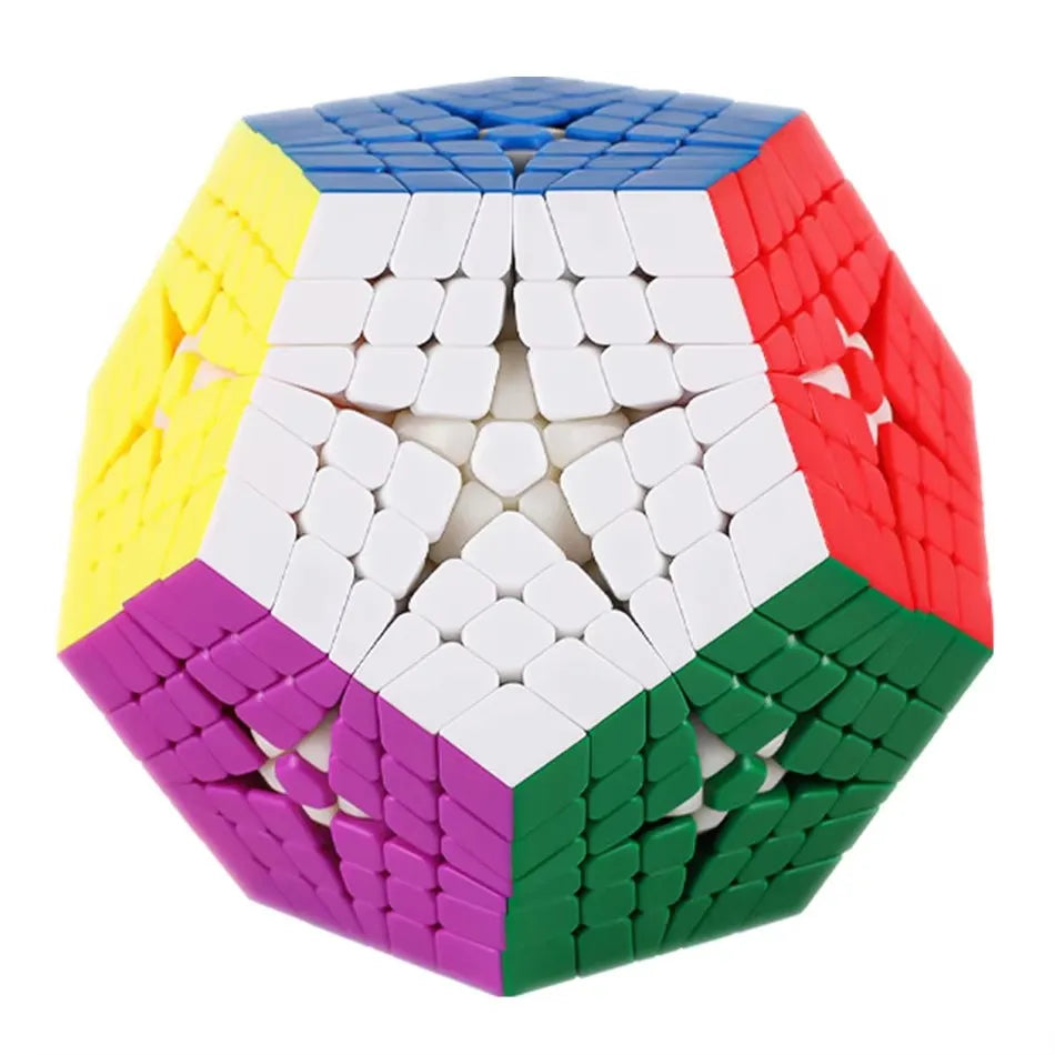 ShengShou 4x4 5x5 7x7 Dodecaedro Cubo Mágico Negro /Sin Pegatinas Profesional Velocidad Megaminx Rompecabezas Cubo Mágico Juguetes Regalos