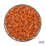 2024 New Kids DIY Craft Handmade Toy Gift Prize Box Plastic 5mm 57 Colors Ironing Bead Fuse Hama Perler Beads in Bulk for School