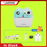 Cámara Digital para Niños 1080P HD Juguetes Cámara de Impresión Térmica para Niños y Niñas Cámara Mini para Estudio Juguetes Mejores Regalos de Cumpleaños y Navidad