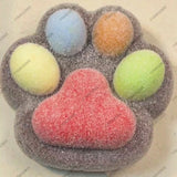 Big Cat Foot Taba Squishy de Silicona Esponjosa y Peluda 0.8kg Juguete Antiestrés de Almohadilla de Gato de Malvavisco para Apretar y Relajar la Mano