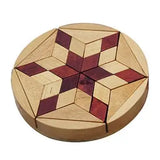 Wooden Board Puzzle Kids Educational Math Tangram Puzzles Game Toys for Adults Children