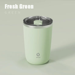 Magnetic Automatic Mixing Cup, 304 Stainless Steel Rechargeable Portable Coffee Cup, Automatic Mixing Stainless Steel Cup