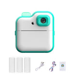 Cámara térmica para niños con impresión instantánea de fotos Cámara digital HD 1080P Juguetes de cámara para interacción entre padres e hijos Regalos de juguetes