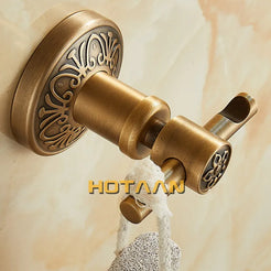 Robe Hook,Clothes Hook,Aluminium Construction with antique brass finish,Wall Mounted Bathroom hook Bathroom Accessories,YT14202