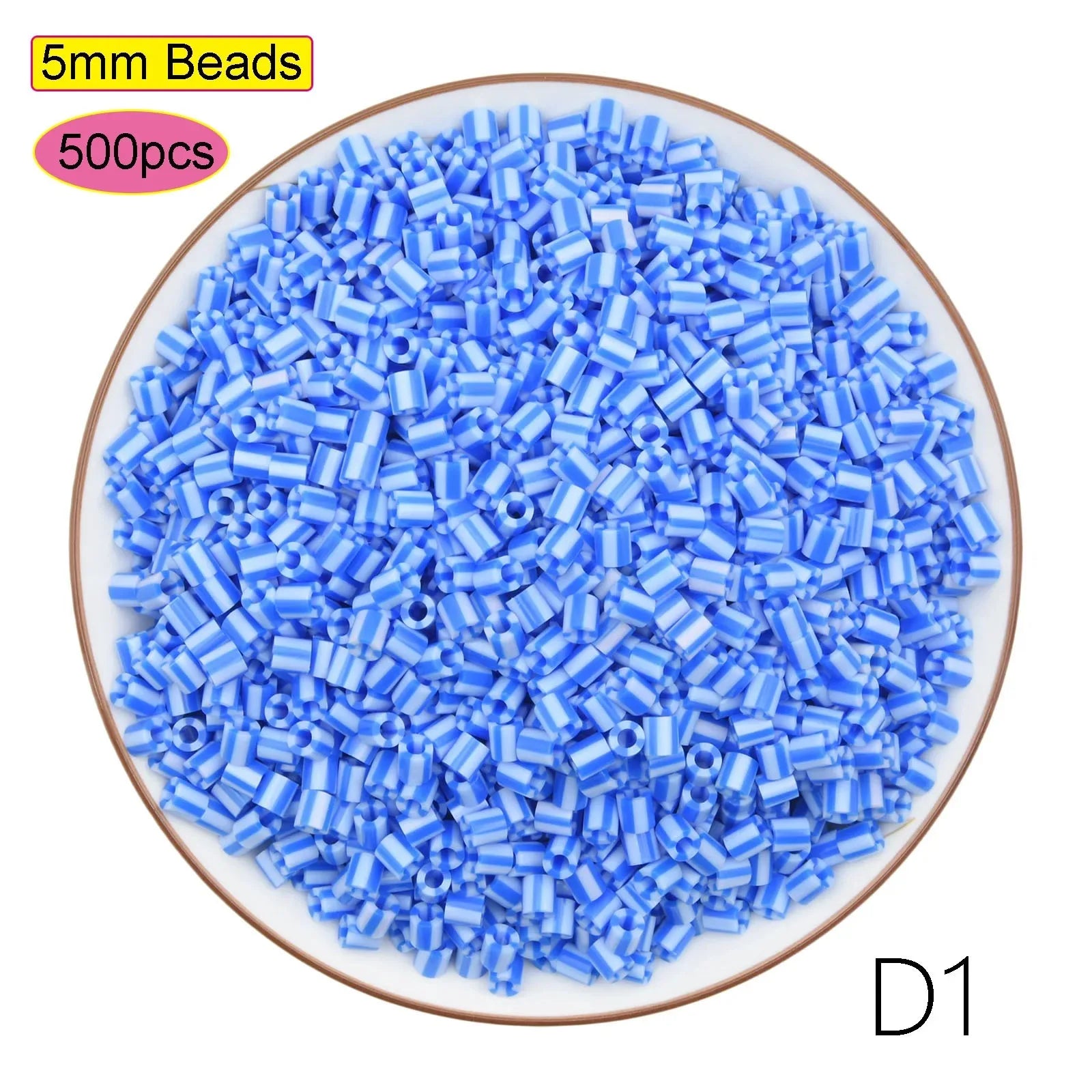 2024 New Kids DIY Craft Handmade Toy Gift Prize Box Plastic 5mm 57 Colors Ironing Bead Fuse Hama Perler Beads in Bulk for School