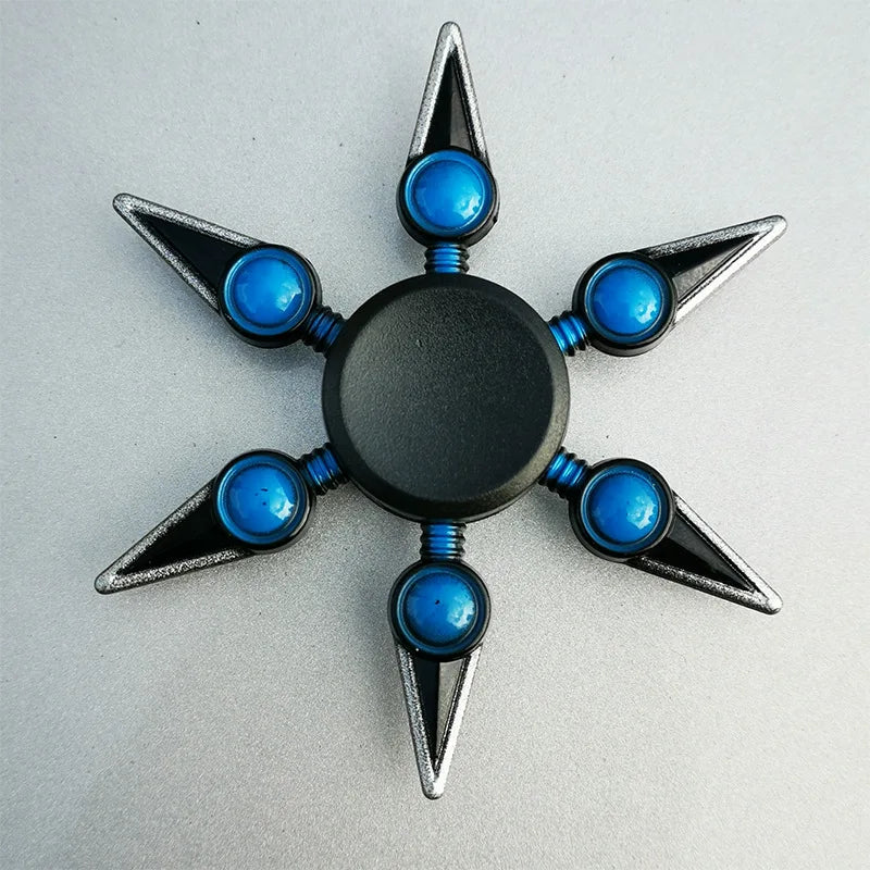 Spinner de Mano Creativo Pistola Aleación de Zinc Metal Antiestrés Rey de la Gloria Serie de Armas Juguetes Divertidos para Niños