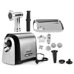 Electric Meat Grinder, Heavy Duty Meat Mincer, Sausage Stuffer Maker,Stainless Steel Cutting Blade 3200W Food Grinder Mixers