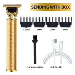 Electric Hair Cutting Machine Vintage T9 Clipper Hair Rechargeable Man Shaver Trimmer For Men's Barber Professional Hair Trimmer