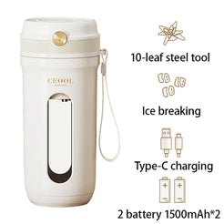 Z30 Electric Portable Fruit Blender 350ML USB Charging Small Quality Home Mini Multi functional Fruit and Vegetable Juice Cup