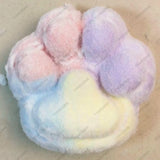 Big Cat Foot Taba Squishy de Silicona Esponjosa y Peluda 0.8kg Juguete Antiestrés de Almohadilla de Gato de Malvavisco para Apretar y Relajar la Mano