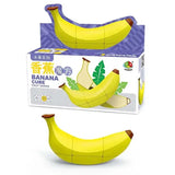 Ensemble de fruits en forme Panxin Cube de banane lisse Jouet pour développer l'intellect des enfants Cube magique de fruits Puzzle pour débutants Jouet anti-stress
