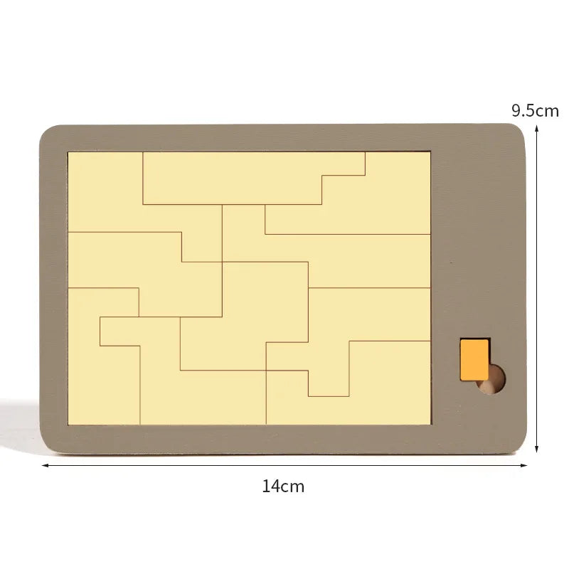 Wooden Board Puzzle Kids Educational Math Tangram Puzzles Game Toys for Adults Children