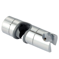Adjustable Shower Head Holder 22mm- 25mm Universal Bracket ABS Chrome Plated Hand Shower Rail Slider Clamp