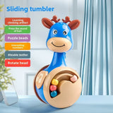 Muñeco de Juguete Cerdito Bailarín Electrónico Mejorado, Muñeca Inteligente de Cerdito Lindo con Iluminación Eléctrica, Música, Giro, Balanceo Izquierda y Derecha y Caminar