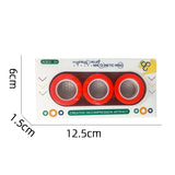 Anneaux magnétiques jouet anti-stress pour adulte, idée cadeau ADHD anxiété ensemble de jouets magnétiques anti-stress anneaux spinner pour soulagement, cadeaux pour adolescents