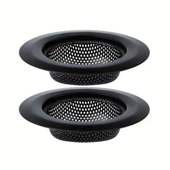 2PcsKitchen Sink Filter Stainless Steel Mesh Sink Strainer Filter Bathroom Sink Strainer Drain Hole Filter Trap Waste Screen