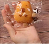 Jouet Squishy Capybara Rebond Lent Mignon Ours Brun Jouet Sensoriel Anti-Stress pour Enfants Adultes Cadeau de Décompression