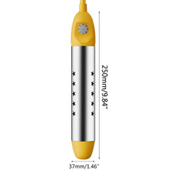 2500W Floating Electric Water Heater Boiler Heating Portable Immersion Reheater Suspension Bathroom Swimming Pool