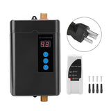 Chauffe-eau instantané électrique sans réservoir 4 vitesses Mini système de chauffage d'eau instantané pour cuisine salle de bain 110-240V