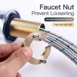 32mm Faucet Fixing Tool Set Faucet Fastener Nut Kitchen Bathroom Circlip Washer Antiloosening Faucet Fitting Installation Tool