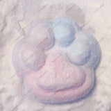 Big Cat Foot Taba Squishy de Silicona Esponjosa y Peluda 0.8kg Juguete Antiestrés de Almohadilla de Gato de Malvavisco para Apretar y Relajar la Mano