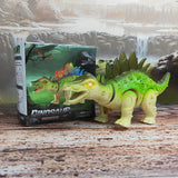 Juguetes de dinosaurios Modelo Triceratops Dinosaurio caminante eléctrico interactivo Colección de juguetes de modelos de animales para regalos de cumpleaños para niños