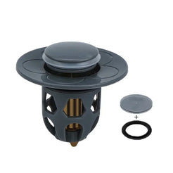 Stainless Steel Pop-Up Bounce Core Sink Drains Stopper Wash Basin Drain Filter Plug Bathroom Shower Hair Catcher Bathtub Tools
