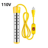 Chauffe-eau électrique 110V 220V avec tige chauffante haute puissance pour ébullition rapide de l'eau, chauffage et ébullition rapides pour boire et se doucher