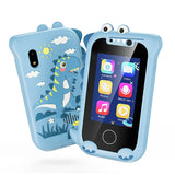 Téléphone intelligent pour enfants Jouets caméra Écran tactile Licorne Mobile bébé Lecteur MP3 Appareil photo numérique Jouets éducatifs pour filles garçons âge 3-8 ans