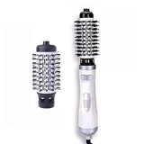 Automatic Rotating Hot Air Brush 2 In 1 Hair Salon Hair Brush Comb Straightener Brush And Volumizer Hot Air Brush For Home