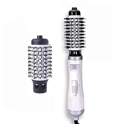 Automatic Rotating Hot Air Brush 2 In 1 Hair Salon Hair Brush Comb Straightener Brush And Volumizer Hot Air Brush For Home