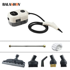 2500W Steam Cleaner High Pressure Sterilization Handhled Temperature Steam Mop Household Air Conditioner Kitchen Hood Car Cleani