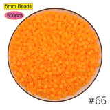 2024 New Kids DIY Craft Handmade Toy Gift Prize Box Plastic 5mm 57 Colors Ironing Bead Fuse Hama Perler Beads in Bulk for School