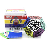 ShengShou 4x4 5x5 7x7 Dodecaedro Cubo Mágico Negro /Sin Pegatinas Profesional Velocidad Megaminx Rompecabezas Cubo Mágico Juguetes Regalos