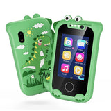 Téléphone intelligent pour enfants Jouets caméra Écran tactile Licorne Mobile bébé Lecteur MP3 Appareil photo numérique Jouets éducatifs pour filles garçons âge 3-8 ans