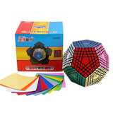 ShengShou 4x4 5x5 7x7 Dodecaedro Cubo Mágico Negro /Sin Pegatinas Profesional Velocidad Megaminx Rompecabezas Cubo Mágico Juguetes Regalos