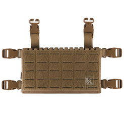 KRYDEX Tactical MK5 Micro Fight Chassis For MK5 Chest Rig Lightweight Front Panel Plate Carrier Vest 5.56 MP7 Mag Placard Gear